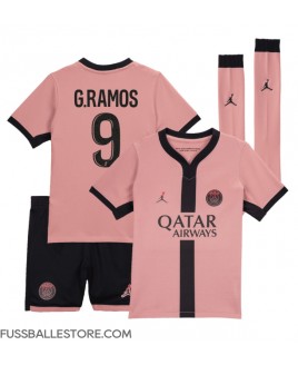 Günstige Paris Saint-Germain Goncalo Ramos #9 3rd trikot Kinder 2024-25 Kurzarm (+ Kurze Hosen)